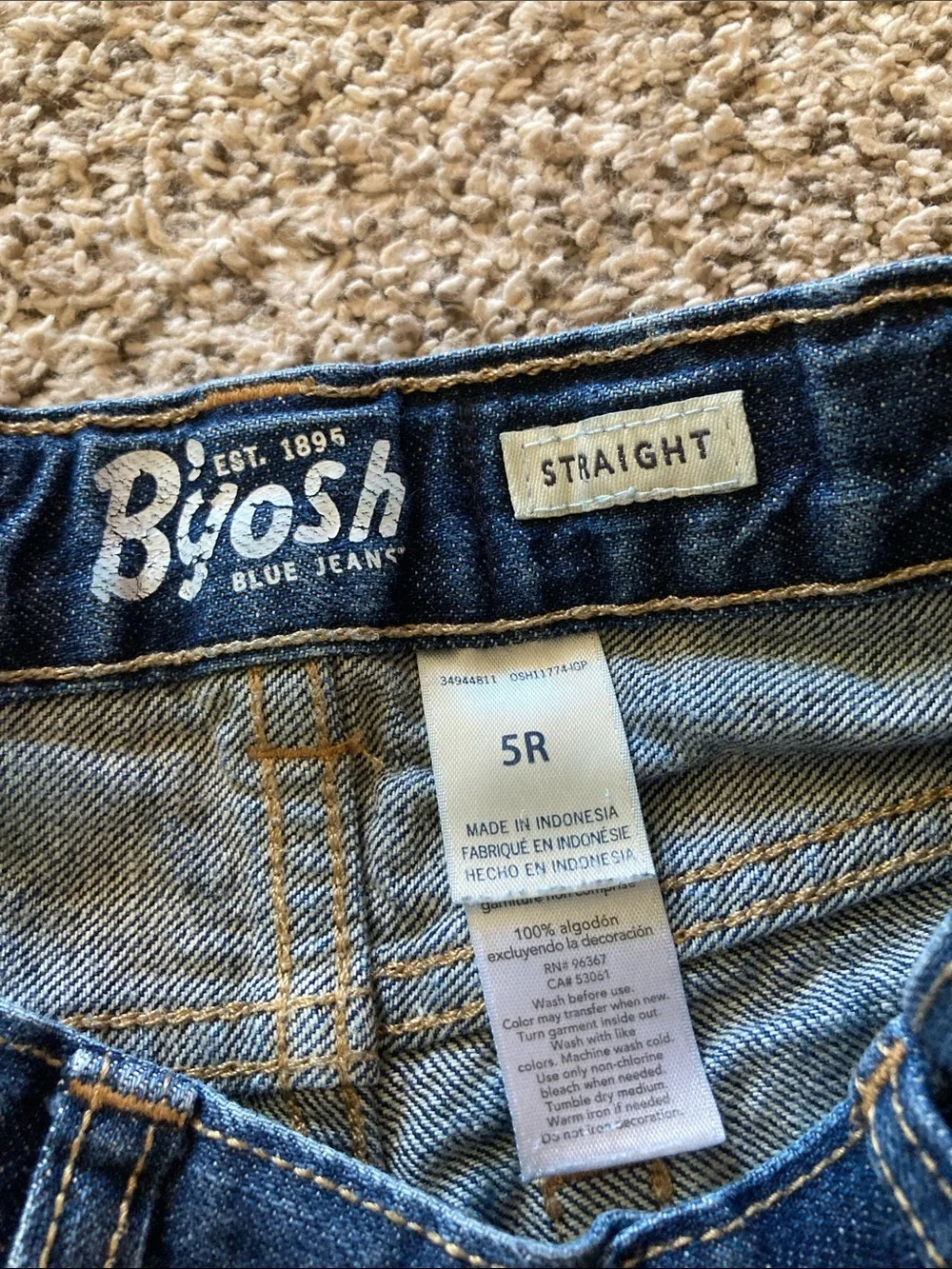 OshKosh B'gosh Kids Blue Denim Jeans
